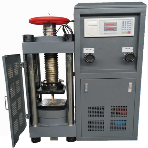Digital concrete compression testing machine