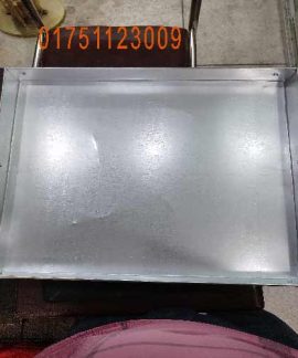 Galvanized tray