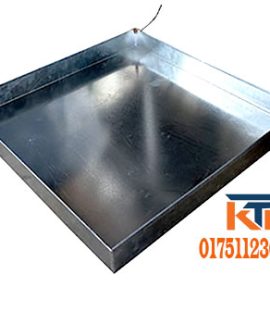 Galvanized tray