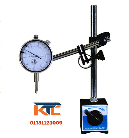 Magnetic stand with dial gauge Magnetic stand with dial gauge
